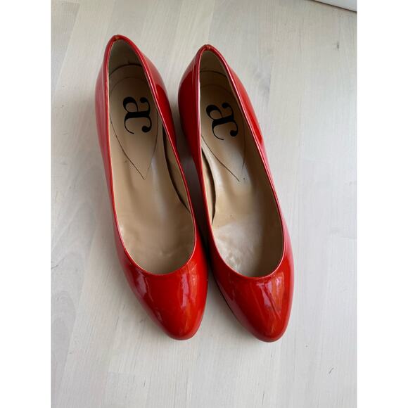 ANDREA CARRANO Fibbieta Pretty Pump in Red Patent Leather size 38 - Picture 5 of 15